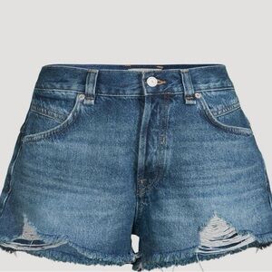 Free People Now or Never Denim Shorts